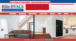 Desktop Screenshot of elitehvacs.com