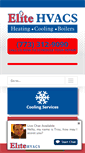 Mobile Screenshot of elitehvacs.com